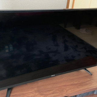 【受取決定】43型テレビ　画面乱れ有り！