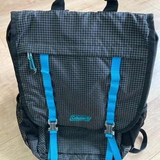 coleman リュックサック　チェック柄