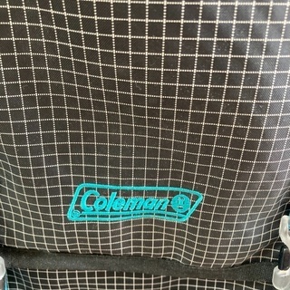 coleman リュックサック　チェック柄の画像