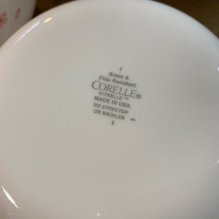 コレール　ガラス3層構造　耐熱器の画像