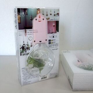 新品 Pocket Light Bulb フェイクグリーン付きLEDライト 音感センサー付き ピンク PLB-03 3個セット ☆ 札幌市 北区 屯田 の画像