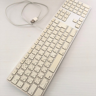 アップルキーボード　テンキー付きUSBタイプ