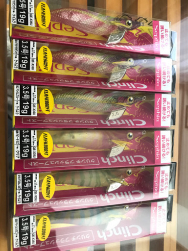 Sephia クリンチフラッシュブースト3.5号　エギ　新製品