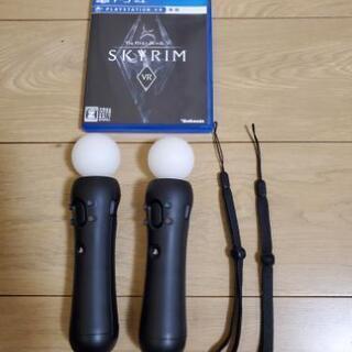 お値引き中！　PSVR PSMove SKYRIMVRフルセットの画像