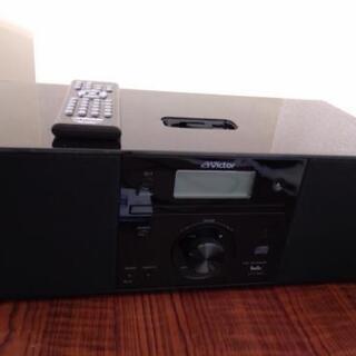 中古 JVC Victorビクター iPod対応CDポータブルオ...