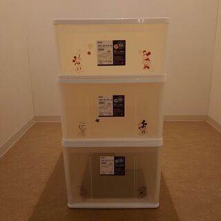 ニトリ　NITORI クローゼットケース SML3段の画像