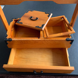 お茶席 盆 コレクション ケース 小物入れ アンティーク レア 貴重の画像