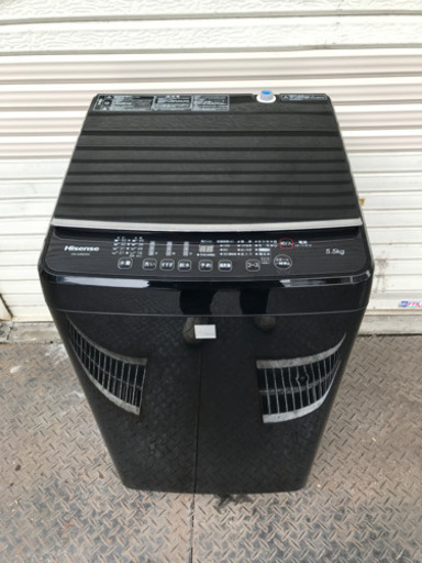 洗濯機Hisense・HW-G55E4kk・2016年製