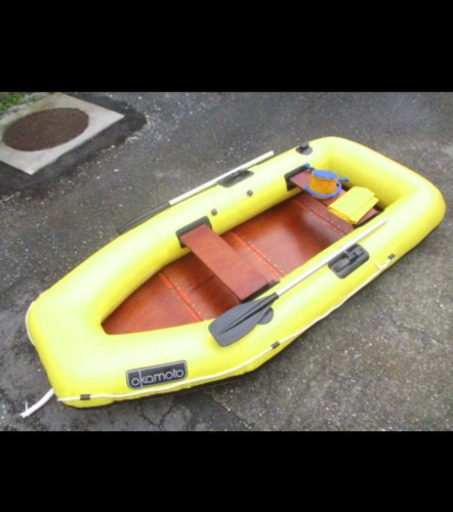 （最終値下げ）ゴムボート　オカモト　okamoto 2人乗り　釣り　アウトドア