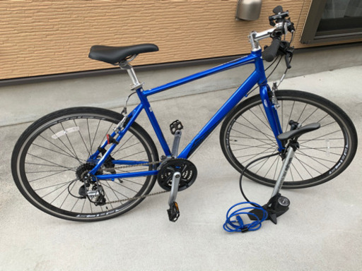 値下げしました！！中古美品！！プレジョンスポーツ510-G 【ライト(USB充電)、鍵(キーロック)、空気入れ(GIYO) 付き】