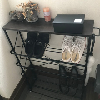 靴収納の画像