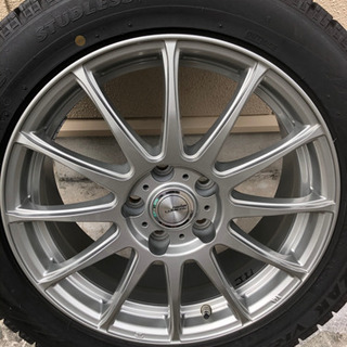 大幅値下げ　225-50R17 VRX スタッドレスタイヤ　Weds アルミホイール付き　商談成立　ほぼ新品