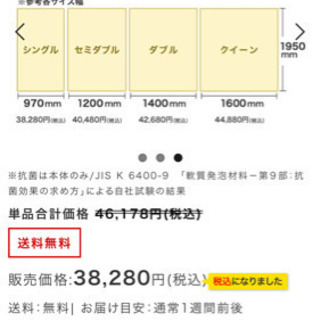 トゥルースリーパープレミアム シングルサイズ 使用回数1度