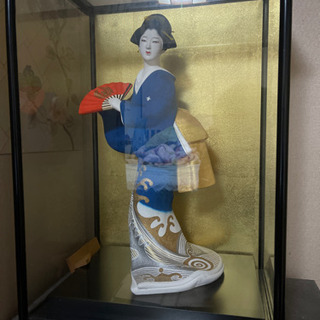 日本人形 寿の波 献寿作 博多人形