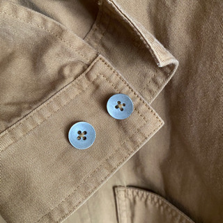 Niko and.../ニコアンド メンズ ロングコート ベージュの画像