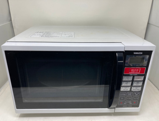 YAMAZEN 電子レンジ オーブンレンジ MOR-1550 2012年製