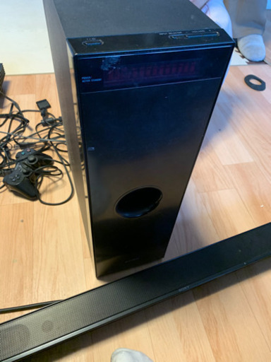 SONY ホームシアターセット　希望者の方とお話し中です