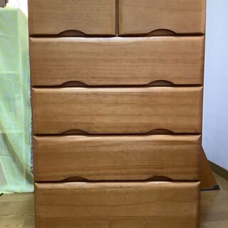 整理タンス　チェスト　木製の画像