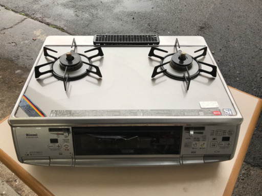 リンナイ  LP用  ガスコンロ  水無し両面焼きグリル  2口  メーカー希望小売価格126,000円