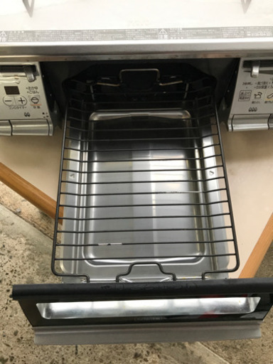 リンナイ  LP用  ガスコンロ  水無し両面焼きグリル  2口  メーカー希望小売価格126,000円