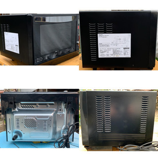 受付終了！！春休み限定価格！山善スチームオーブンレンジ25L YRK-F251SV 1年使用 引取/発送(元/着払)可 送料差額返金保証の画像