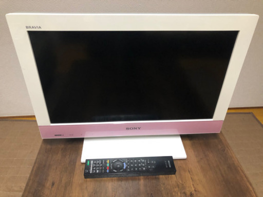 ソニー　テレビ　美品　リモコン、B-CASカード付き