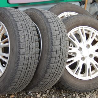 タイヤホイールセット　14インチ　オートバックス　165/70R...