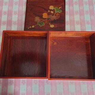 ☆再々値下げ！☆新品・未使用・箱あり☆　二段重箱　お重　重箱　②の画像
