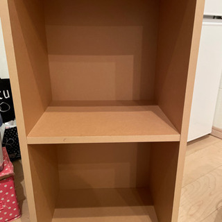 【更新・お譲りします】カラーボックス(横31、縦75)