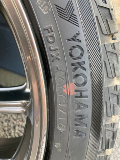 RAYS 18インチ ホイール×スタッドレス 3本セット