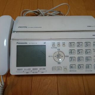 Fax付き電話機 Panasonicの画像