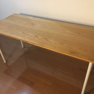 【3月31日まで】無印良品製のオーク材デスク