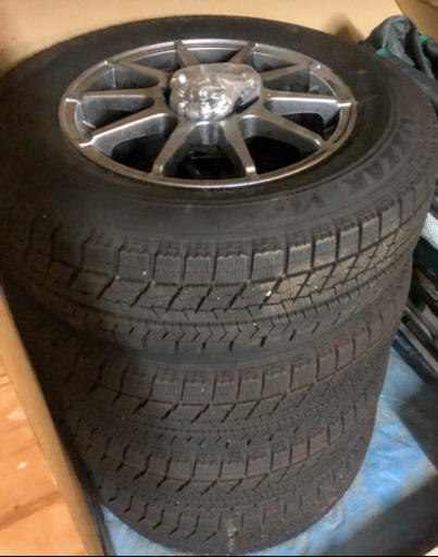 【バリ山】スタッドレスタイヤホイールセット　14インチ
