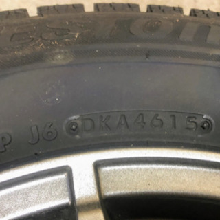 【バリ山】スタッドレスタイヤホイールセット　14インチの画像