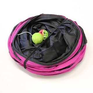 ドギーマンハヤシ キャティーマン ペット遊宅 みつまたプレイトンネル [猫用 おもちゃ]の画像