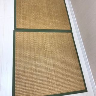 上敷き井草ラグ　