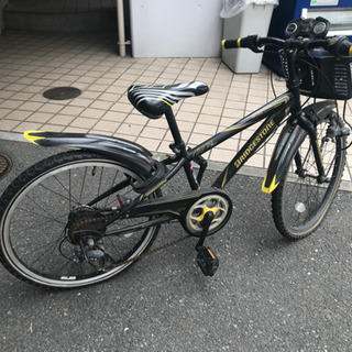 子ども自転車　22インチ　ブリヂストン　ジャンクの画像