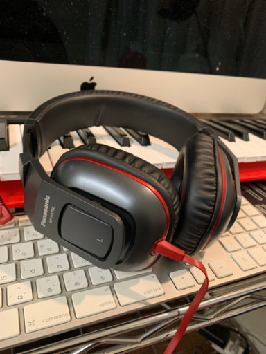 ほぼ新品超サービス価格★良音重低音パナソニック ヘッドフォン
