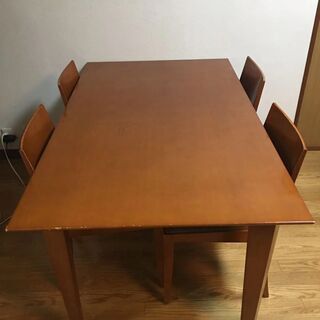 アルフレックスのダイニングセット