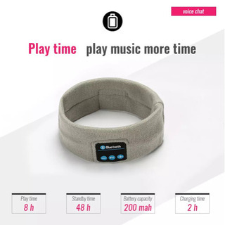 新品　ヘッドバント　フィットネス　Bluetooth  着信　通話　音楽　ジム　ヘアバンドの画像