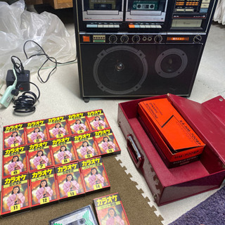 値下げ　サンヨー　8TRACK/DOUBLE CASSETTE DECK 値下げの画像