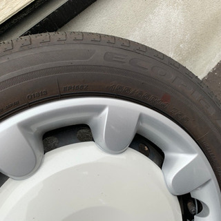 ほぼ新品　ムーヴキャンバス　ホイール・タイヤ4本セット（ホイール...
