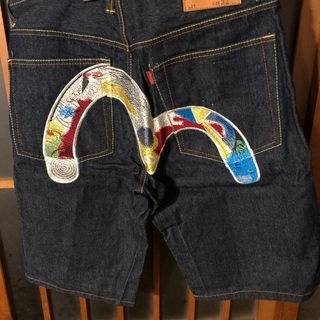 エビス　　デニム半ズボン