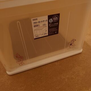 ニトリ　NITORI クローゼットケース SML3段の画像