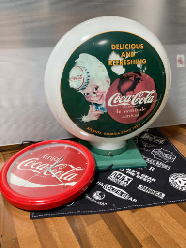 コカコーラ　ネオンスタンド　ライト