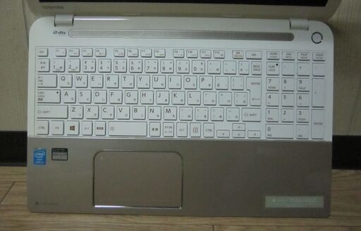 譲渡済　　第4世代Core-i3 SSD換装 WebCam dynabook T554/45LG