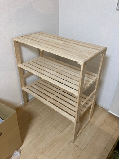 ニトリ　ウッドシェルフ　3点セット
