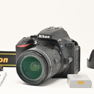 ニコン Nikon D5600 18-55 VR レンズキット 【フィルター・フードつき】