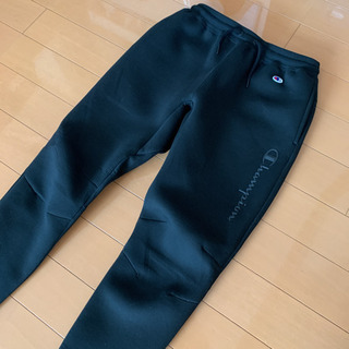 再値下げ　チャンピオン　ジョガーパンツ　L ブラック　黒の画像