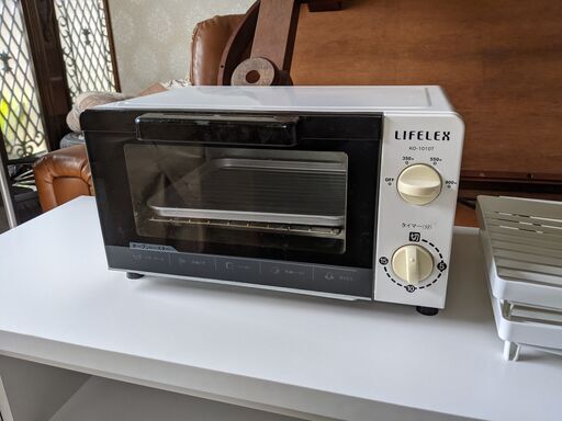 LIFELEX ヒーター3段階切替 オーブントースター KO-1010T